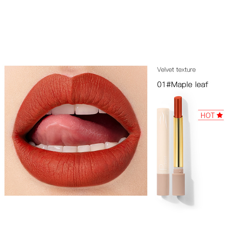 Makeup Pudaier 16 Color Silky Soft Small Smoke Tube Lipstick Matte Soft Mist Lip Glaze Lipstick Lipstick