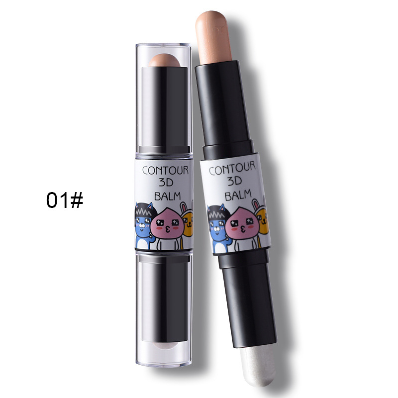 Canya Slimming Highlighter Slimming Stick Brightening Highlighter Double head Slimming concealer