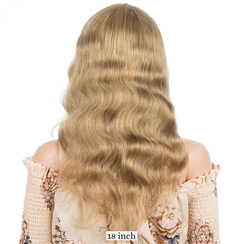 Long curly hair, real hair headgear, Rebecca's cross-border hot product, HUMAN HAIR