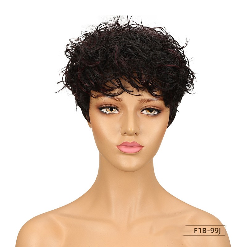 Colorful human hair hood  Hot Selling Wigs Human hair