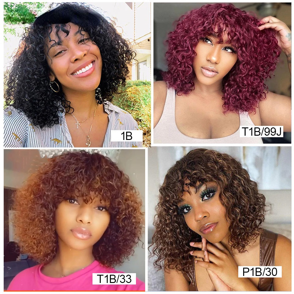 Ladies wigs african small curls long curls exploding head rebecca real hair wigs wigs head covering