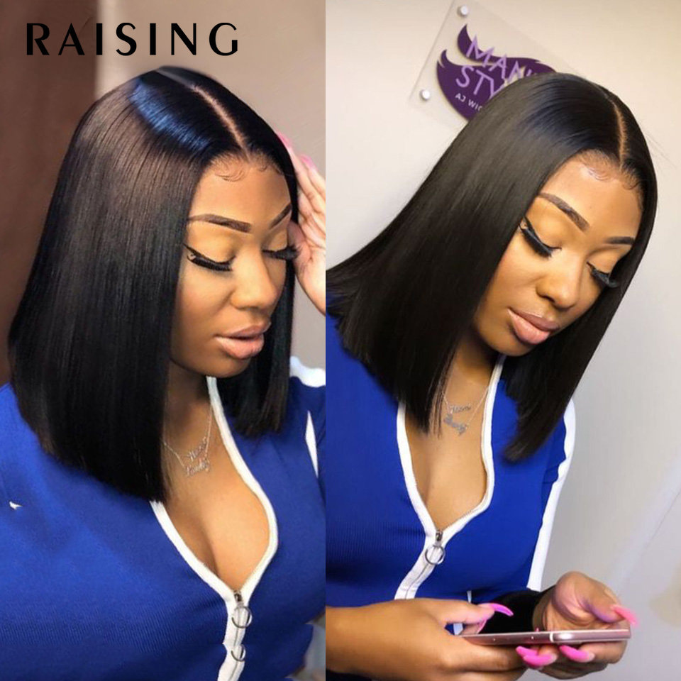 Front lace European and American wigs Rebecca long straight hair real hair headgear cross-border hit wig headgear Xuchang wig