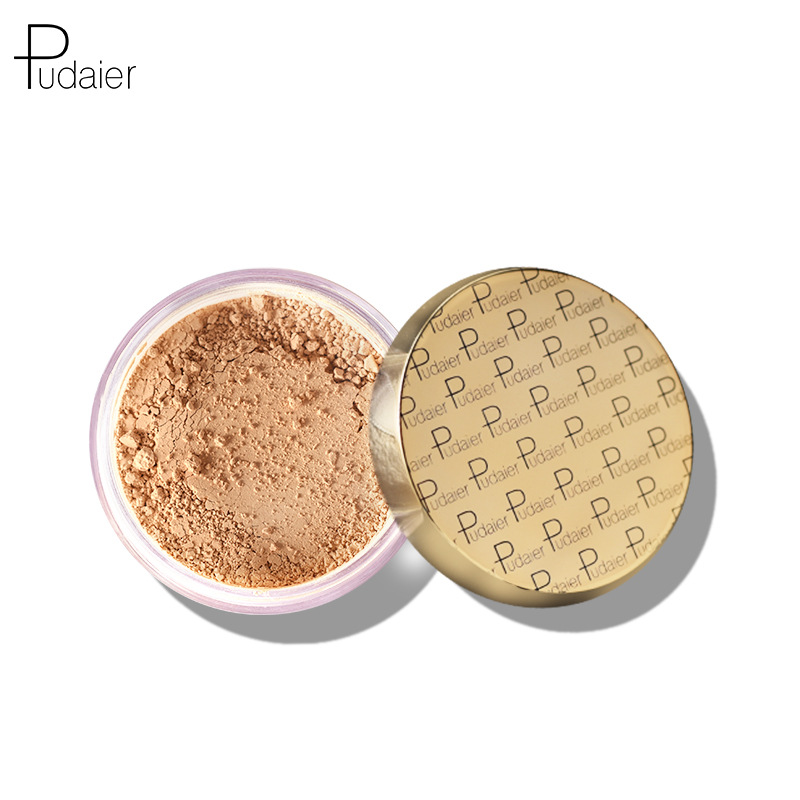 Pudaier European and American makeup matte pearlescent powder high gloss cosmetic powder concealer setting powder honey powder