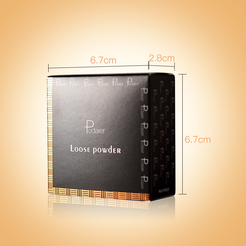 Pudaier European and American makeup matte pearlescent powder high gloss cosmetic powder concealer setting powder honey powder