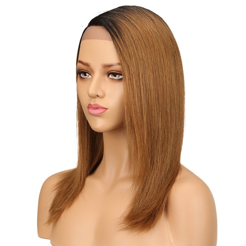 Gradient Lifetime Hair Long Straight Hair Women's Full Head Cover Rebecca shopkeeper recommends HUMAN HAIR