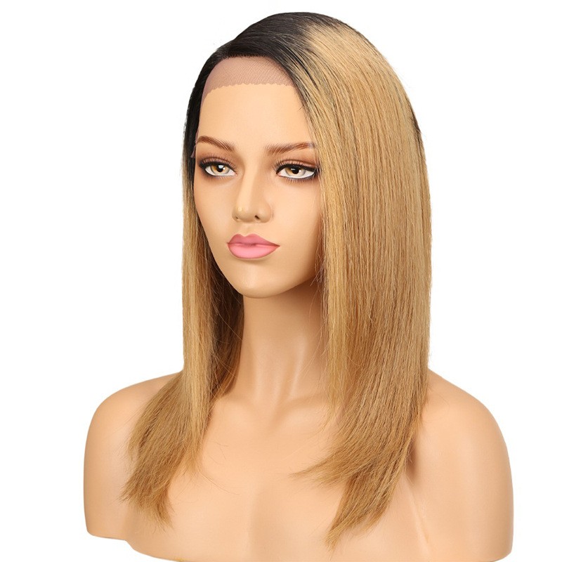 Gradient Lifetime Hair Long Straight Hair Women's Full Head Cover Rebecca shopkeeper recommends HUMAN HAIR