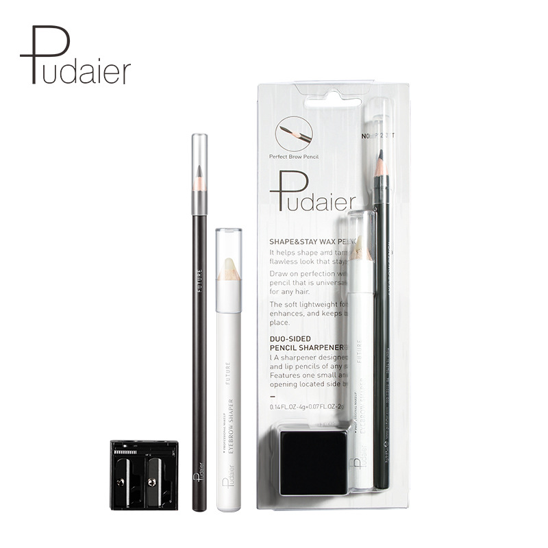 Pudaier eyebrow pencil is waterproof, long-lasting, and does not take off makeup, nor does it fade. It is a natural three-dimensional eyebrow pencil with eyebrow styling