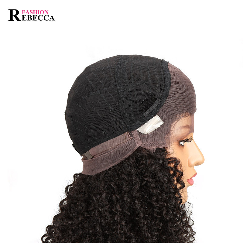 Wigs live hair popular lace head cover split seam hand woven human hair wigs