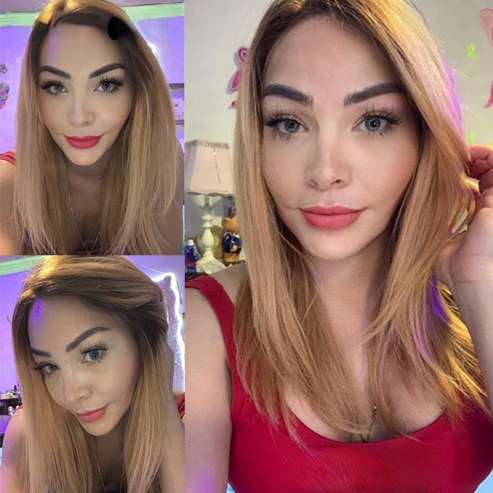 Hot Selling Wigs For Women European and American Short Straight Hair Medium Parts Rebecca Real Hair Color Wig Hood