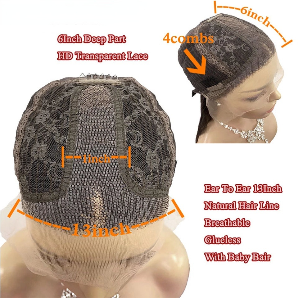 European and American wigs women's african fashion middle parted 20 inches long curly hair full real hair head covering