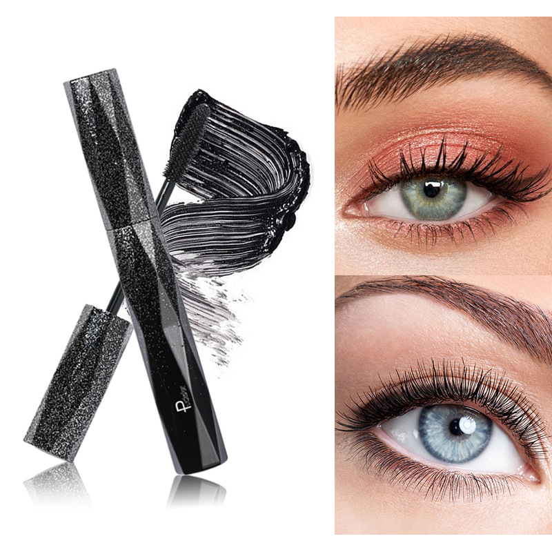 Pudaier Star 4d eye black, slim, fast drying, thick black, curly, non smudging, non fading, color makeup