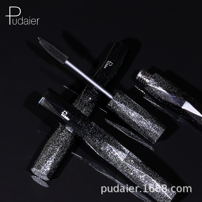 Pudaier Star 4d eye black, slim, fast drying, thick black, curly, non smudging, non fading, color makeup