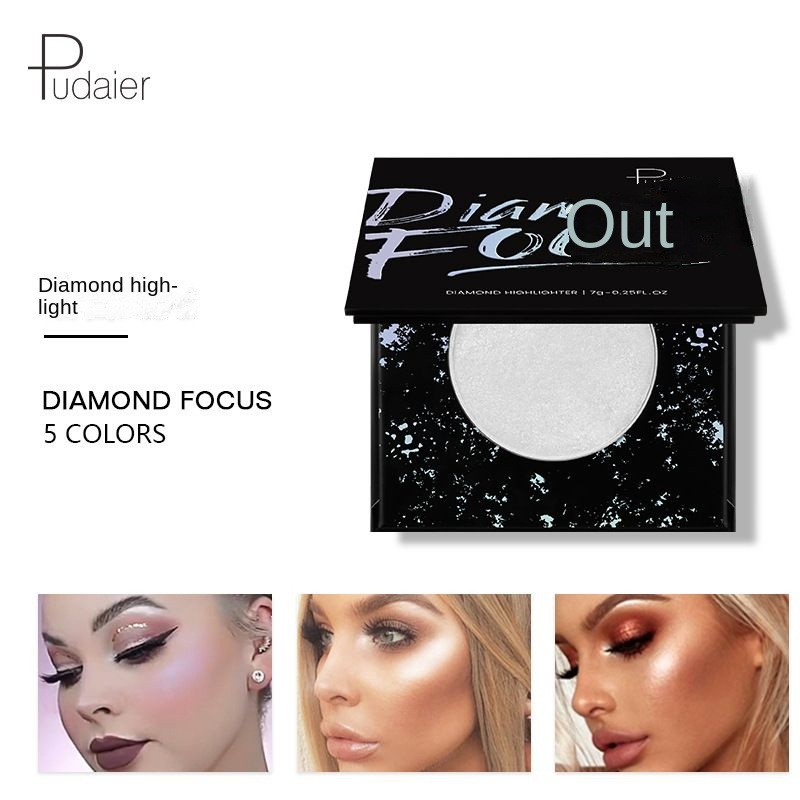 Pudaier sells Rihanna's same shiny diamond mashed potato to brighten the diamond highlight eye shadow plate