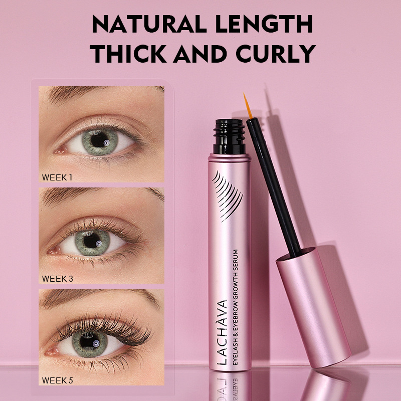 New LACHAVA eyelash solution in natural, thick, slender, curly eyelash solution