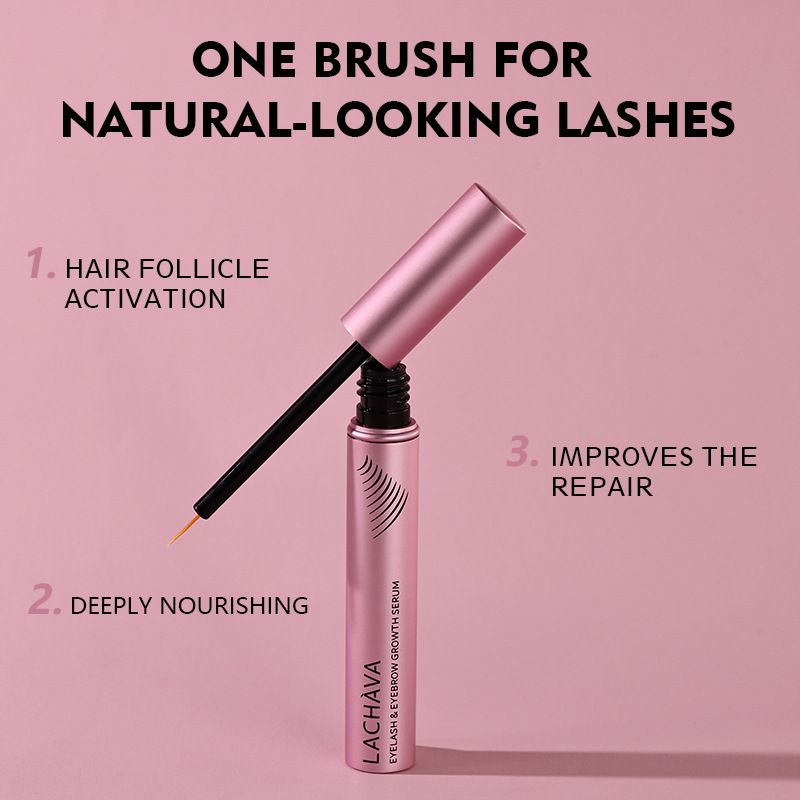 New LACHAVA eyelash solution in natural, thick, slender, curly eyelash solution