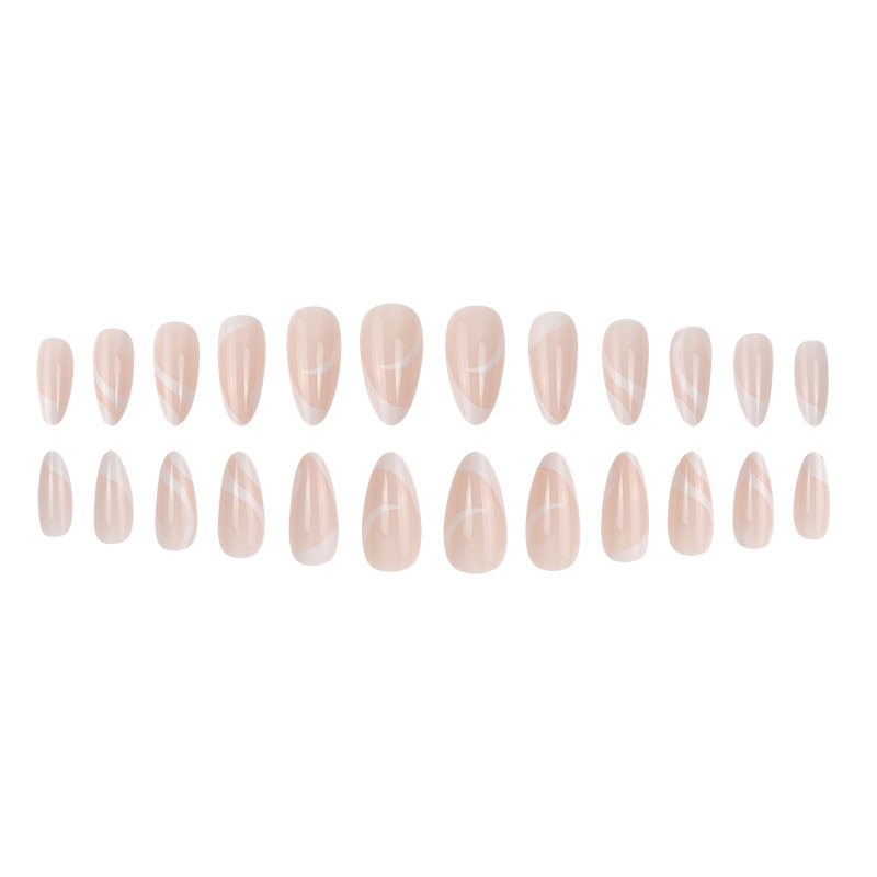 Geometric Droplet Armor Almond Armor Minimalist European and American Wearing Nail Beauty Eagle Mouth Sharp Armor