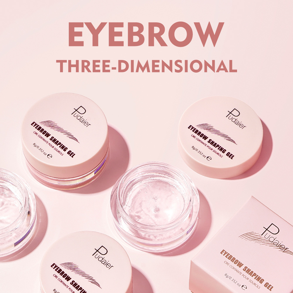 Makeup Pudaier eyebrow shaping gel eyebrow shaping cream durable three-dimensional shaping eyebrow cream eyebrow gel